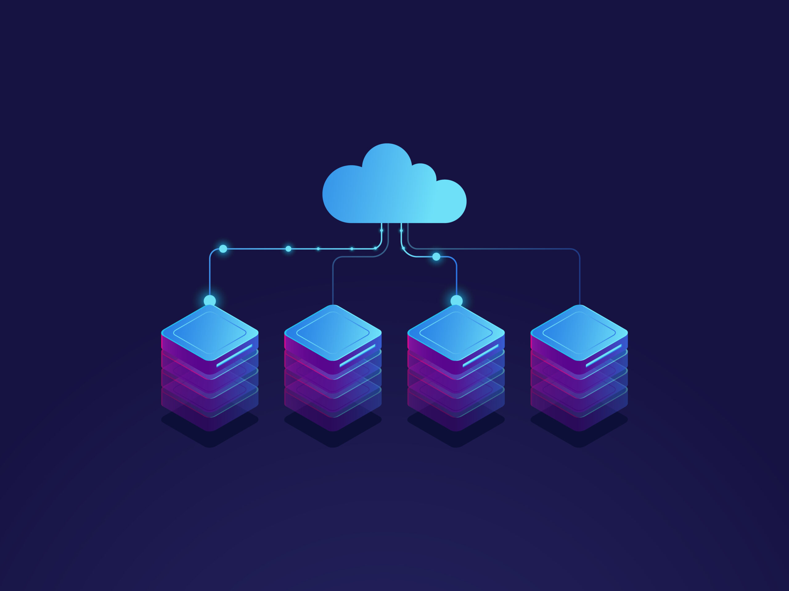 Esquema de arquitectura Serverless y base de datos privada en Google Cloud para CRM propio
