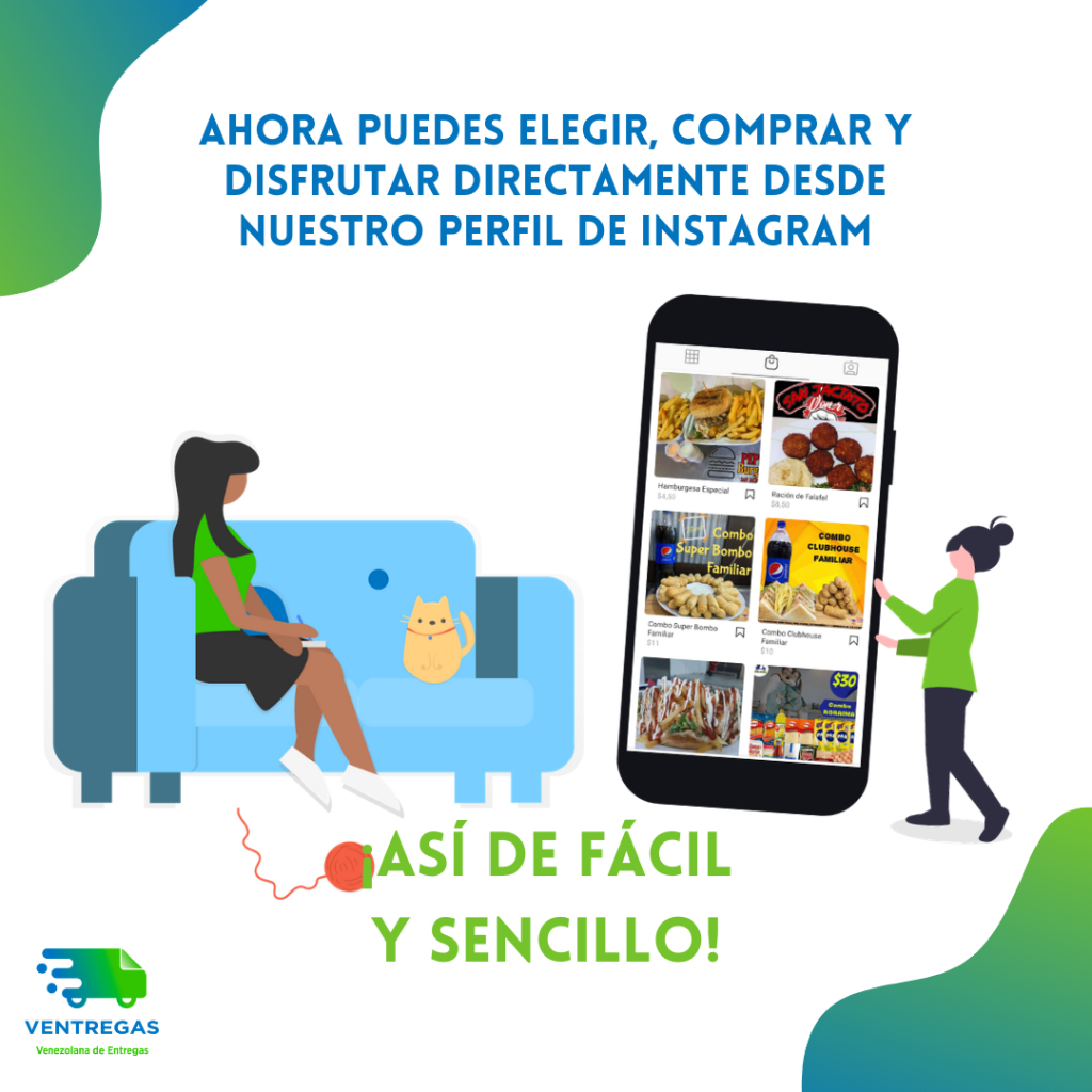 VENTREGAS Compras Directas desde Instagram