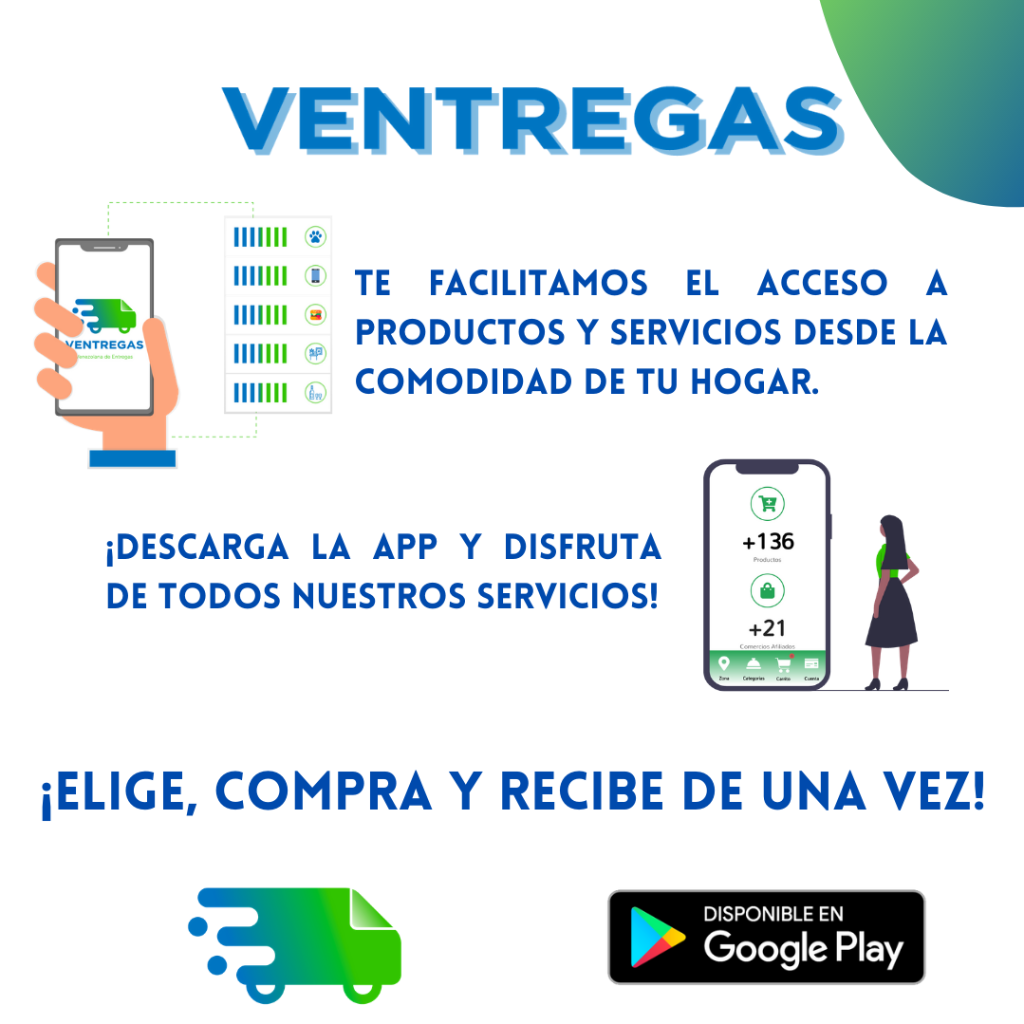 VENTREGAS +136 Productos y +21 Comercios en Google Play